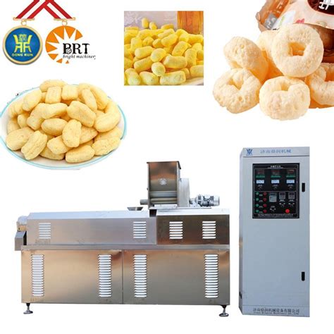 Maize Puffed Food Production Line Corn Puffs Extruder Puff Snank Corn