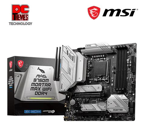 Msi Mag B760m Mortar Max Wifi Ddr4 Motherboard