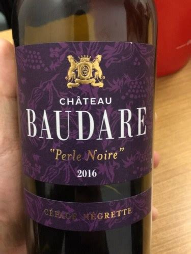 Ch Teau Baudare Perle Noire Fronton Vivino United States