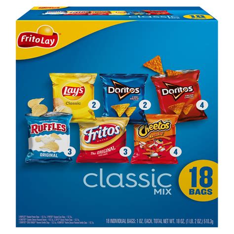 Save On Frito Lay Classic Mix Variety Pack 18 Ct Order Online