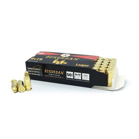 Ozkursan Mm Grain Fmj High Quality Ammunition For Sale