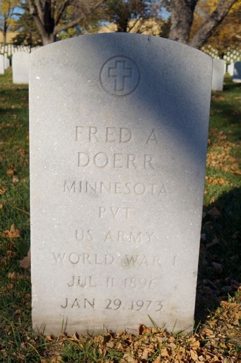 Frederick Adam Doerr 1896 1973 Find A Grave Memorial