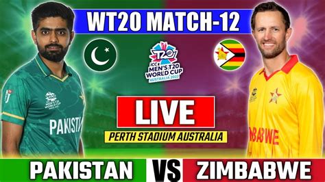 Live Pakistan Vs Zimbabwe T World Cup Match T World Cup Live