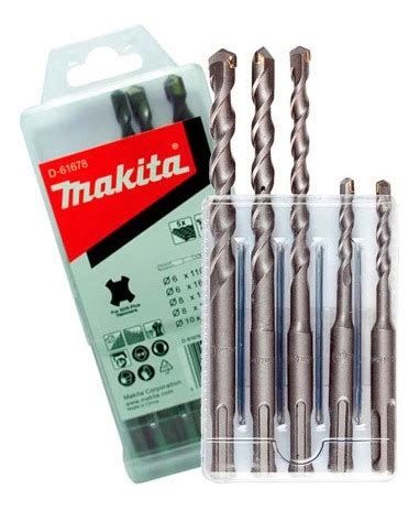 Jogo De Brocas Sds Plus 5 Peças Makita D 61678 MercadoLivre