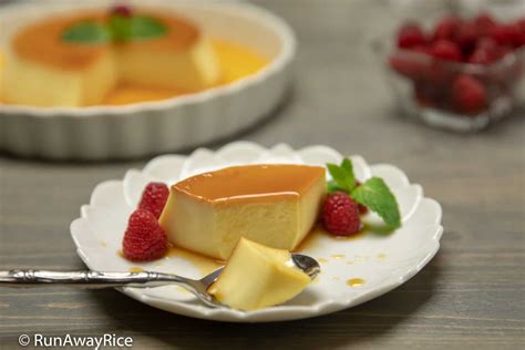 Instant Pot Flan Caramel Custard Banh Flan Pressure Cooker Recipe