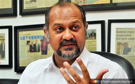 Gobind Defends Decision To Pick Ganabatirau Over Santiago FMT