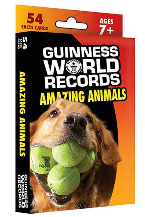 Guinness World Records Amazing Animals Fact Cards - CD-134046 | Carson ...