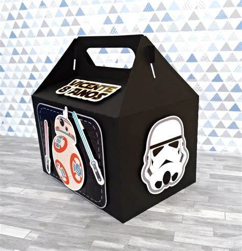 Caixa Lanche G Star Wars Elo Produtos Especiais