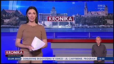 TVP3 Szczecin Czołówki Kroniki Pogody oraz Magazynu Wśród Nas