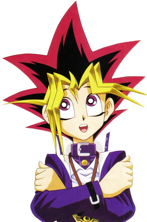 Yu Gi Oh Yugi Motou Render By Nyaediter On Deviantart