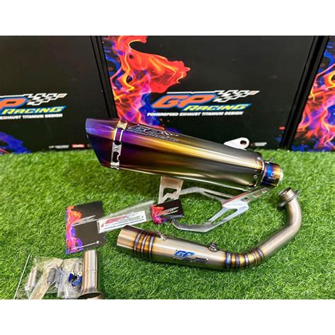 Jual Knalpot Gp Racing Titanium Yamaha Xmax Original Quality