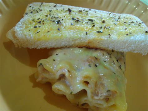 Cheesy Tuna Lasagna Roll Ups Aprileatsguilty