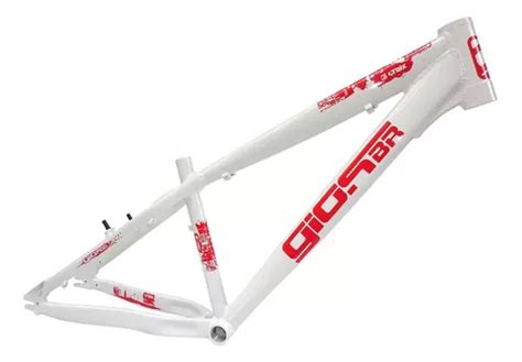 Quadro Trix Gios Aro Wheeling Bike Grau Rl Branco Verm