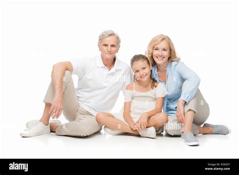grandparents and child Stock Photo - Alamy