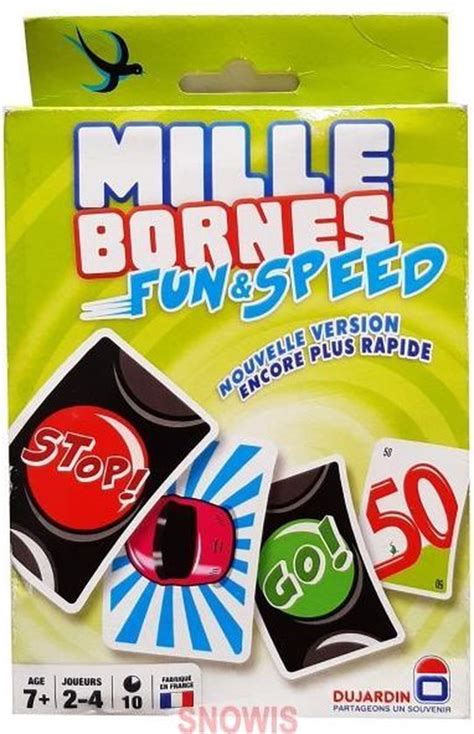 Mille Bornes Fun Speed Kaartspel Games Bol