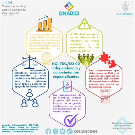 NCI TSC 122 00 Independencia Y Conocimientos Especializados ONADICI