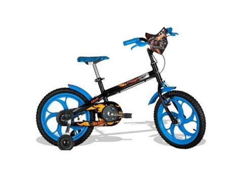 Bicicleta Caloi Hot wheels Aro 16 o Melhor Preço é no Zoom