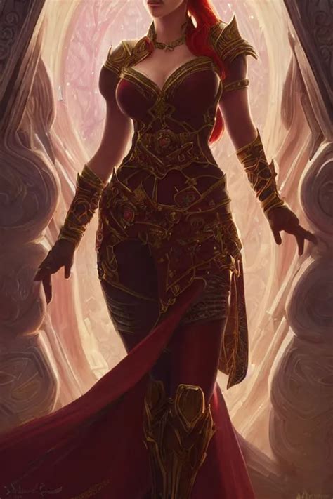 Scarlett Johansson As A Blood Elf World Of Warcraft Stable Diffusion