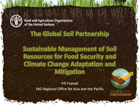 PDF The Global Soil Partnership Sustainable Management Of Soil A