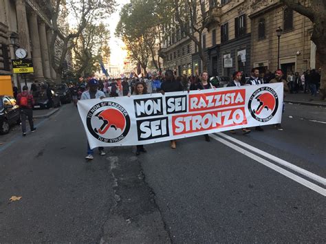 Migliaia Di Persone Manifestano A Roma Contro Il Decreto Salvini