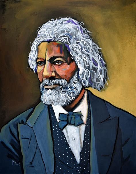 Frederick Douglass Painting By David Hinds Pixels