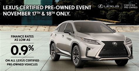 Lexus Certified Pre-Owned event | LEXUS ON THE PARK