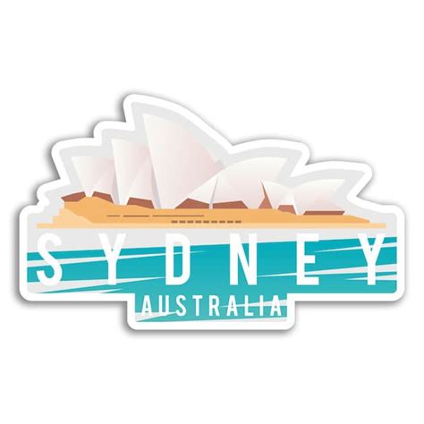 Sydney Australia Stickers Etsy