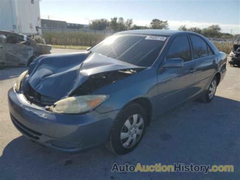 4T1BE32K14U894935 2004 TOYOTA CAMRY LE - View history and price at ...