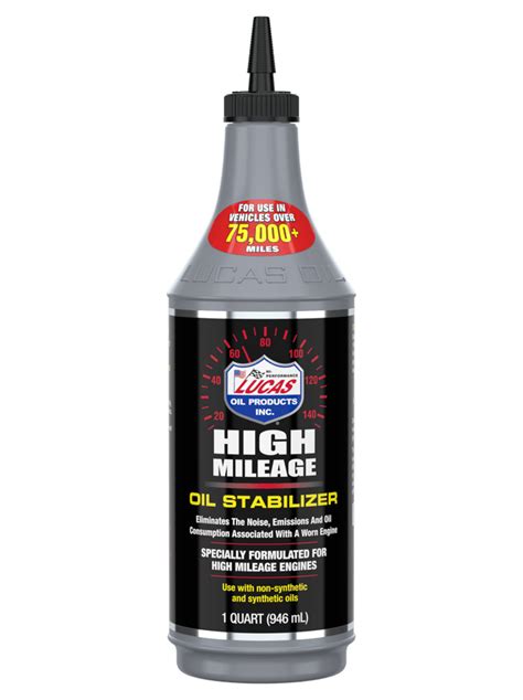 High Mileage Oil Stabilizer – Lucas Oil Products, Inc. – Keep That ...