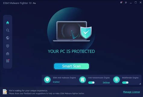 Iobit Malware Fighter 10 Free Key Phần Mềm Bảo Mật Máy Tính Make