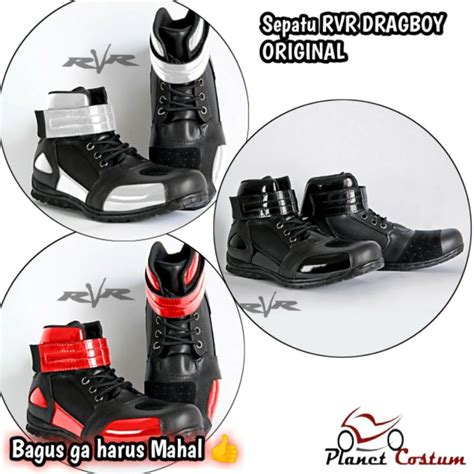 Jual Sepatu Boots Motor Touring Rvr Dragboy Original Safety Shoes