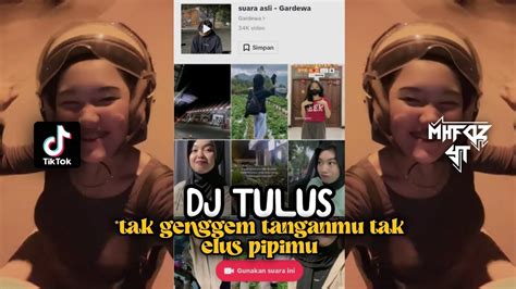 Dj Tak Genggem Tanganmu Tak Elus Pipimu Dj Tulus Viral Tik Tok