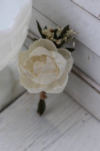 Sola Peony Sola Flowersboutonniere Buttonhole Rustic Wedding Flow