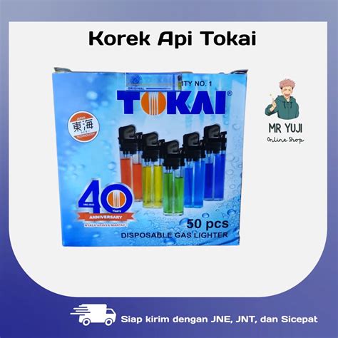 Jual Korek Api Gas Korek Api Tokai Korek Api Isi 50 Pcs Korek Api