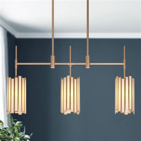 Willa Arlo Interiors Atchison Light Dimmable Geometric Chandelier