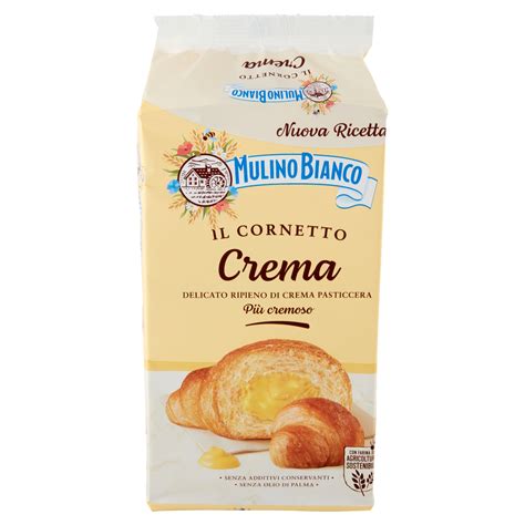 Mulino Bianco Cornetti Crema Merenda Senza Additivi Conservanti Pezzi