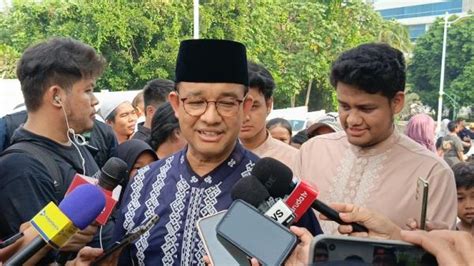 Respons Anies Usai Megawati Pilih Pramono Anung Rano Karno Maju Pilgub