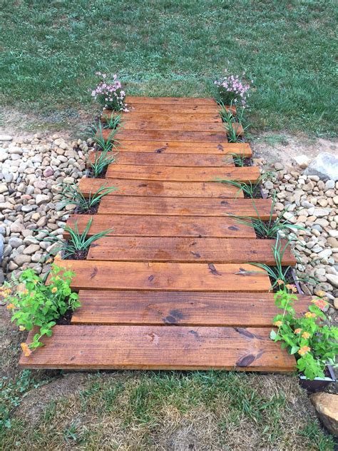 Wooden Pallet Garden Walkway Ideas For This Year Sharonsable