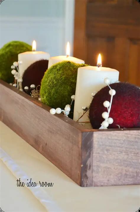 Simple And Elegant Diy Christmas Centerpieces