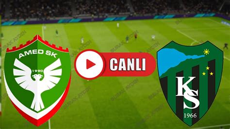 Amedspor Kocaelispor Maçı Canlı İzle TFF 1 Lig 02 09 2024