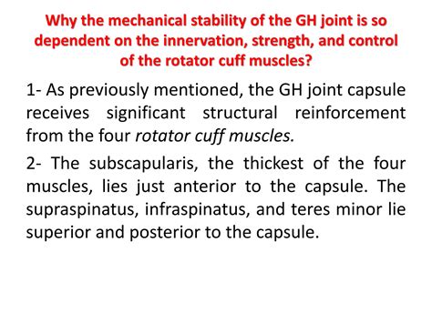 SOLUTION Shoulder Complex Biomechanics 2 1 Pptx Studypool