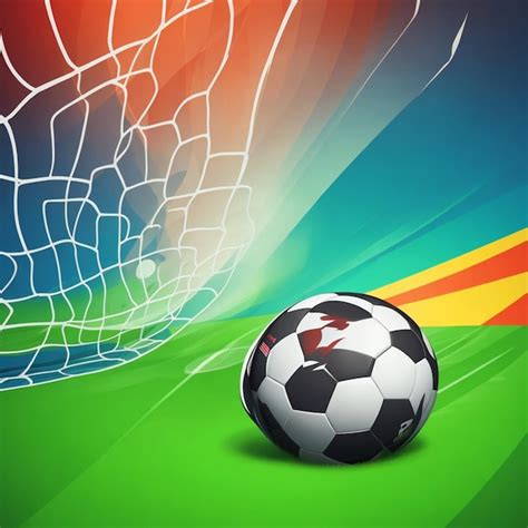 Premium AI Image | vector soccer background