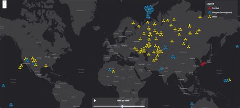 All nuclear explosions on one map / Sudo Null IT News