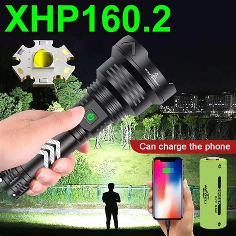 High Power Xhp Led Flashlight Powerful Xhp Xhp Usb Tactical