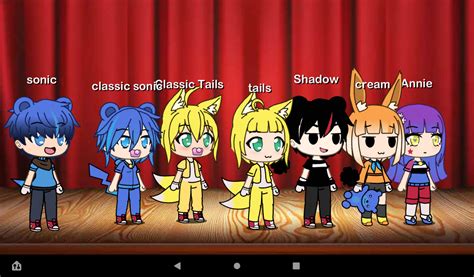 Showing My Gacha Life Sonic Characters Part 1 By Babytails12 On Deviantart