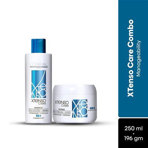 L Oréal Professionnel X Tenso Care Pro Keratine Incell Shampoo 250ml Mask 196gms And Serum 50ml