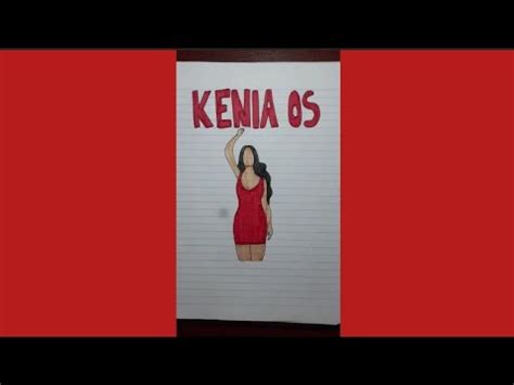 Como Dibujar A Kenia Os Paso A Paso Youtube