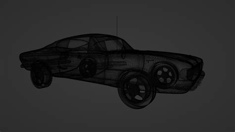 Barracuda Car 3D model | CGTrader