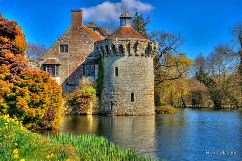 "Scotney Castle, Kent, England" by Bob Culshaw | Redbubble