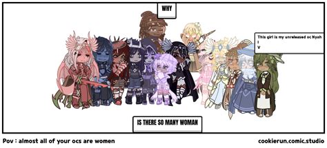 Pov Almost All Of Your Ocs Are Women Comic Studio